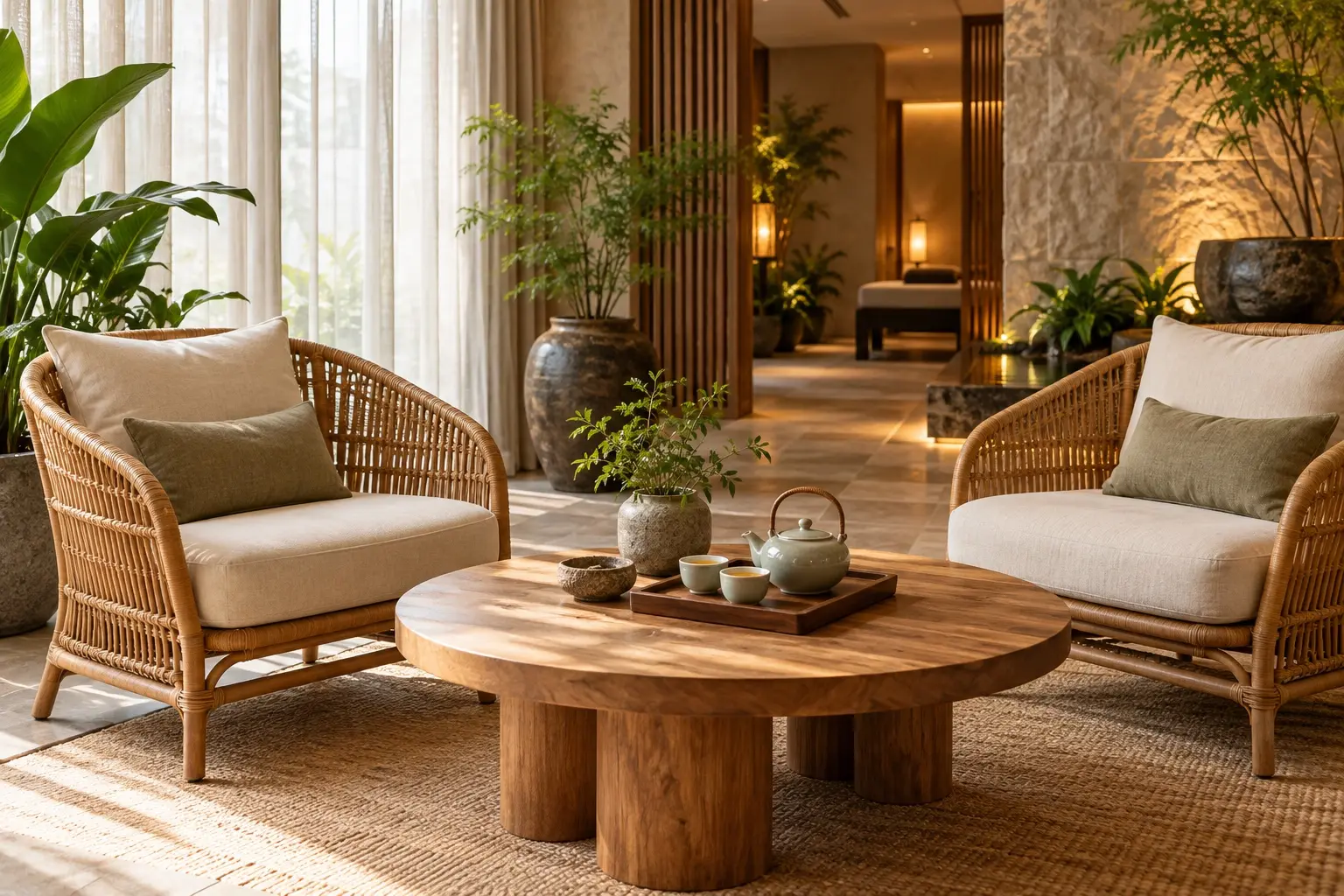 Tea lounge
